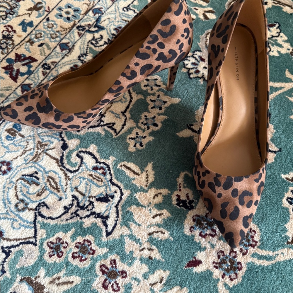 Nine West Leopard Print Women's Heels